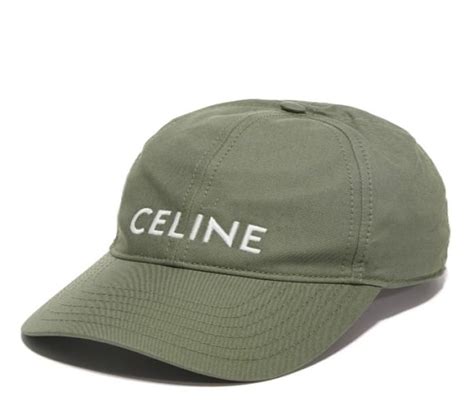 celine college baseball cap in cotton